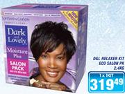 D&L Relaxer Kit Eco Salon PK 2.4Kg-1 Kit