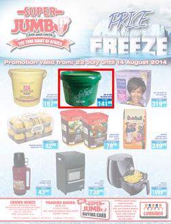Jumbo Cash & Carry Crown Mines : (22 Jul - 14 Aug 2014), page 1