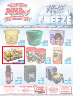 Jumbo Cash & Carry Crown Mines : (22 Jul - 14 Aug 2014), page 1