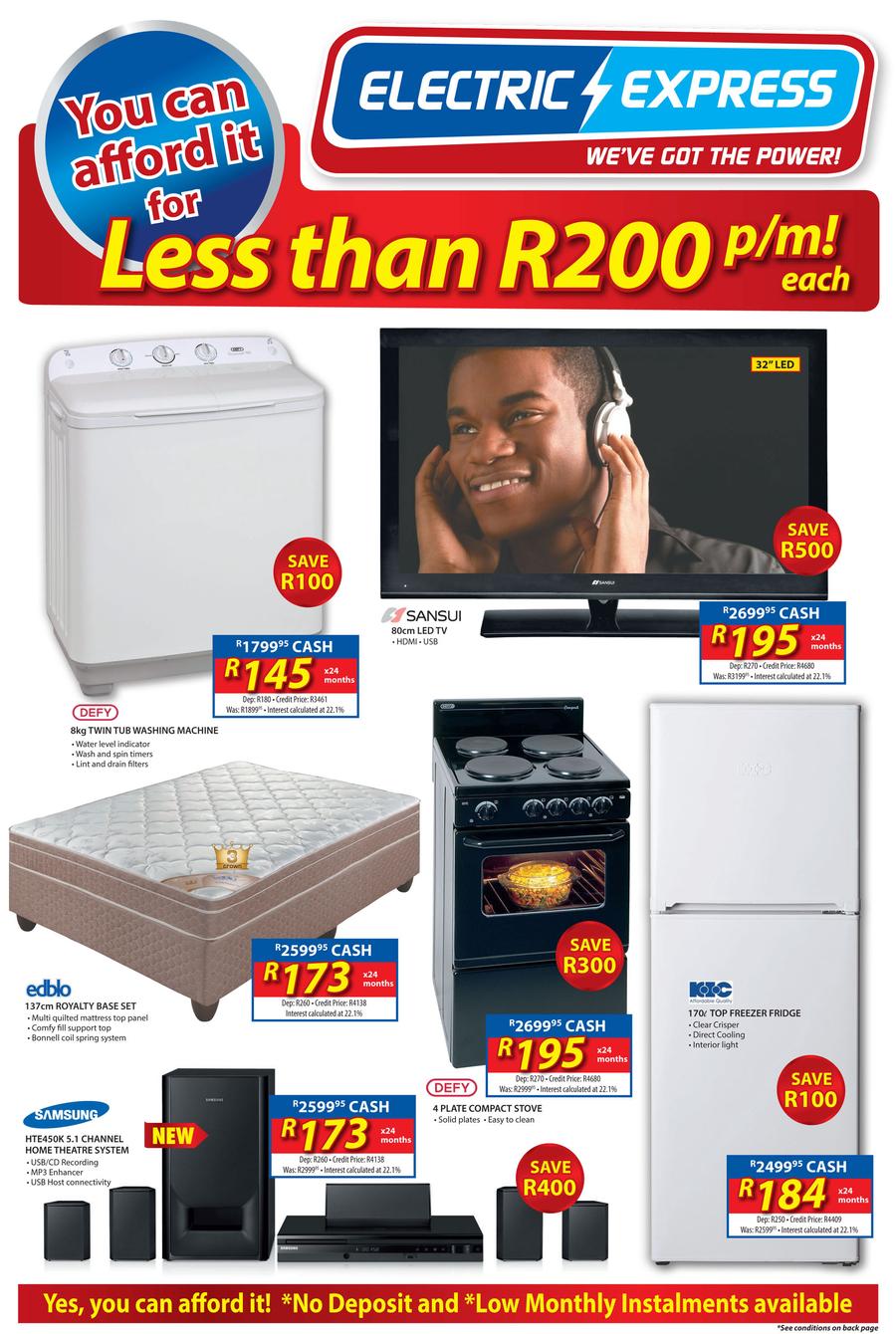 electric express washing machine prices