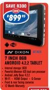Dixon 7" 8GB Android 4.2.2 Tablet M716DB