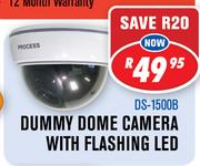 Dummy Dome Camera With Flashing LED DS-1500B