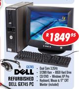 Dell Refurbished Dell GX745 PC