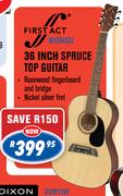 Firstact 36" Spruce Top Guitar MG394033
