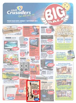 Cash Crusaders : Big Sale (18 Aug - 7 Sep 2014), page 1