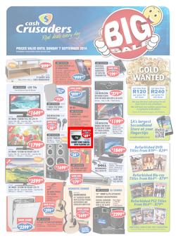 Cash Crusaders : Big Sale (18 Aug - 7 Sep 2014), page 1