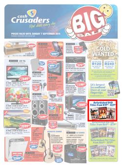 Cash Crusaders : Big Sale (18 Aug - 7 Sep 2014), page 1