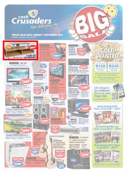 Cash Crusaders : Big Sale (18 Aug - 7 Sep 2014), page 1