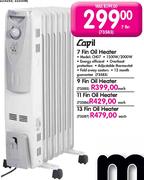 CaPil 13 Fin Oil Heater