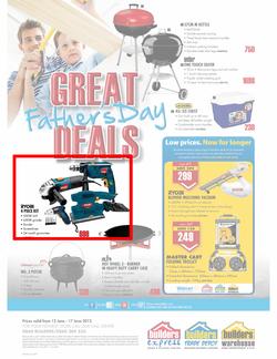 Builders Warehouse : Father's Day (12 Jun - 17 Jun), page 1