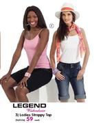 Legend Ladies Strappy Top-Each