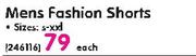 Endurance Mens Fashion Shorts-Each