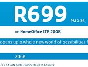 Huawei B593 LTE Router-Home Office LTE 20GB