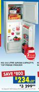 KIC 223L(Gross Capacity) Top Fridge Freezer