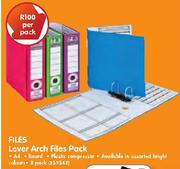 Files Lever Arch Files Pack-Per Pack