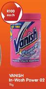 Vanish In-Wash Power 02-1kg Each