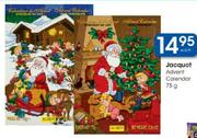 Jacquot Advent Calendar-75Gm Each