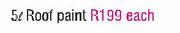 Homestead 5Ltr Roof Paint-Each