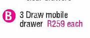 Big Jim 3 Draw Mobile Drawer-Each