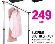 Sloping Clothes Rack-Each