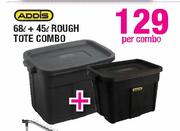 Addis 68Ltr + 45Ltr Rough Tote Combo-Per Combo