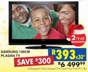 Samsung 109cm Plasma TV