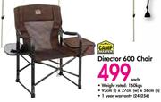 Camp Master Director 600 Chair