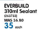 Everbuild Sealant-310ml Each