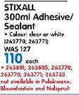 Stixall Adhesive/Sealant-300ml