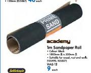 Academy 1m Sandpaper Roll