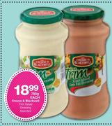 Crosse & Blackwell Trim Salad Dressing Assorted-790g Each