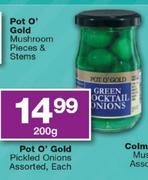 Pot O'Gold Pickled Onions Assorted-200g each