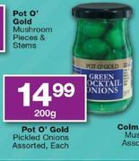 Pot O' Gold Pickled Onions-200g