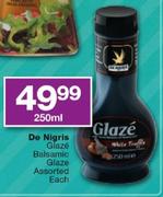 De Nigris Glaze Balsamic Glaze Assorted - 250ml Each