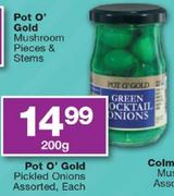 Pot O' Gold Pickled Onions Assorted-200g 