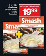 Cadbury Smash Mash Potato-2x104g