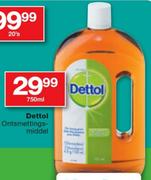 Dettol Ontsmettingsmiddel - 750ml