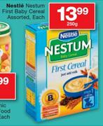 Nestle Nestum First Baby Cereal Assorted- 250g
