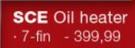 SCE 7 Fin Oil Heater