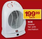 SCE Heater Fan With Oscillation