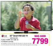 LG 42" Smart FHD LED TV(LED42LN5700)