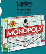 Monopoly Board Game-Each