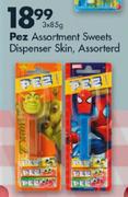 Pez Assortment Sweets Dispenser Skin-3x85Gm