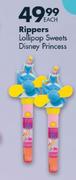 Rippers Lolipop Sweets Disney Princess-Each