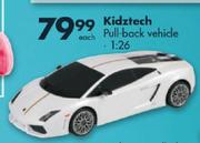 Kidztech Pull-Back Vehicle-1:26 Each