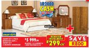 Smart Buy 3 Piece Bedroom Suite+ Smart Buy 3 Drawer Wardrobe