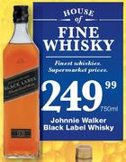 Johnnie Walker Black Label Whisky-750ml