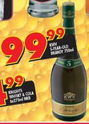 KWV 5-Year-Old Brandy-750ml
