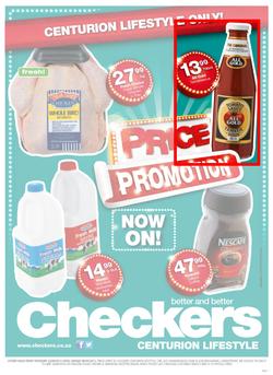 Checkers Centurion Lifestyle : Price Promotion (22 Aug - 8 Sep 2013), page 1
