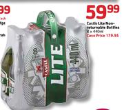 Castle Lite Non-Returnable Bottles-8x440Ml